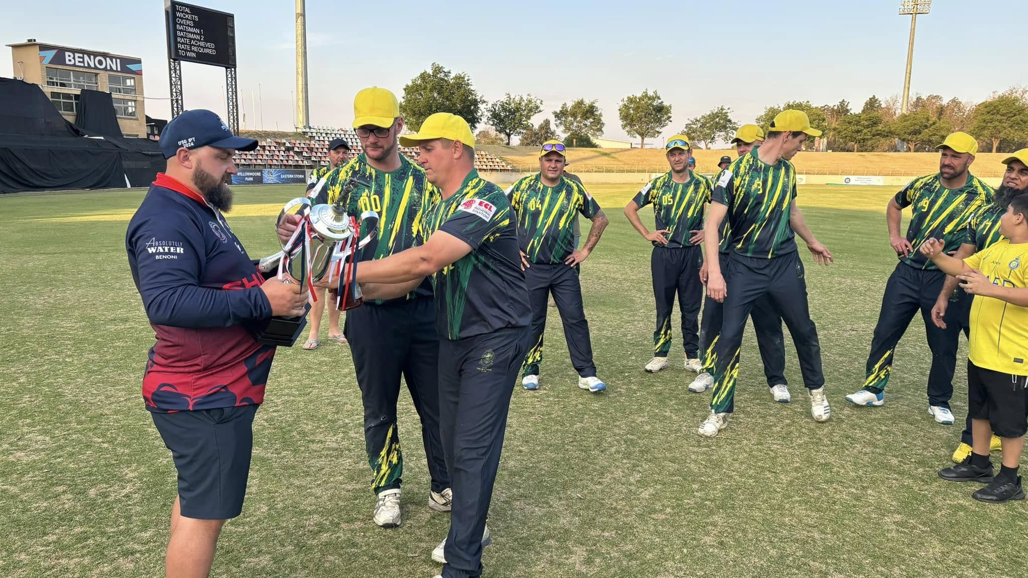 Eastern Storm Veterans Vice Chair Shane Savage Addressing the Over 40's Eastern Storm Team